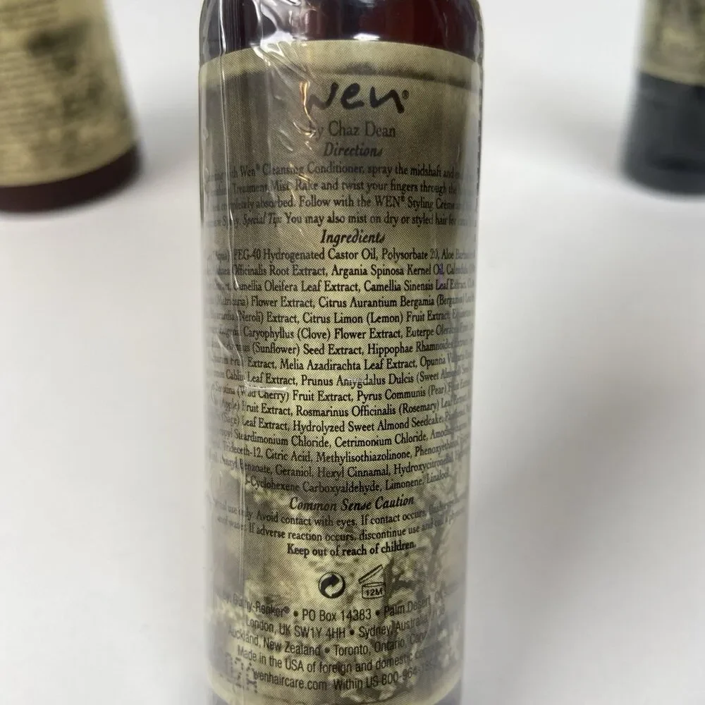 Wen Sweet Almond Mint Styling Creme Cream Cleansing Conditioner Replenishing 3